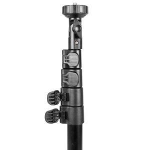 Treppiede Professionale Kingjoy OEM in Lega di Alluminio con Luce ad Anello <span class=keywords><strong>per</strong></span> Vlogging, Supporto <span class=keywords><strong>per</strong></span> Telefono/Fotocamera, Capacità di Carico 5kg, 155cm - Product Image 5