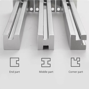 גבוהה באיכות זכוכית מעקה מודרני עיצוב ללא מסגרת נירוסטה זכוכית מדרגות מעקה - Product Image 4