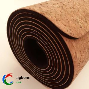 Muestra gratis Estera de goma natural ecológica Antideslizante Fitness Yoga <span class=keywords><strong>Mats</strong></span> con Logo <span class=keywords><strong>Cork</strong></span> Yoga <span class=keywords><strong>Mats</strong></span> Set - Product Image 6