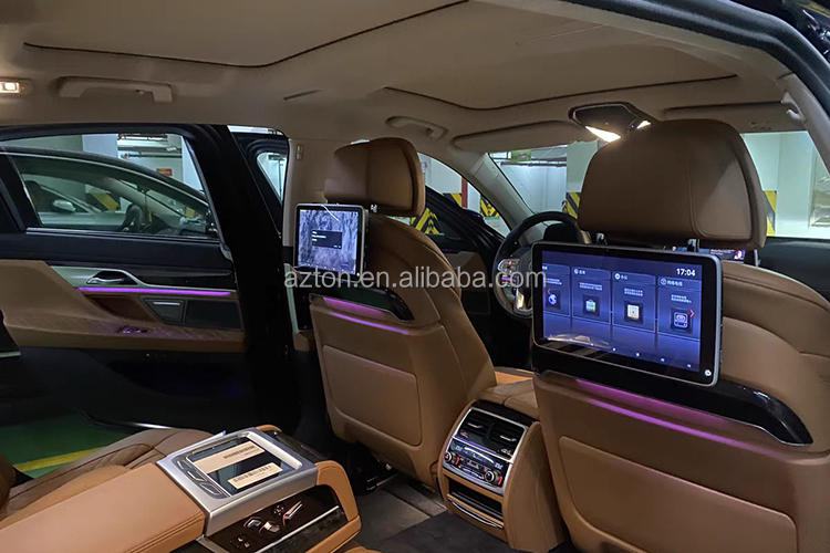 2022 Android 10 LCDヘッドレストモニターカービデオプレーヤー