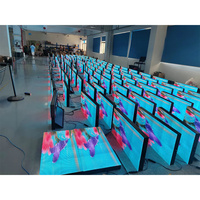 Écran de sol interactif LED personnalisé, écran interactif imperméable, écran de scène LED, écran de sol LED de haute qualité, affichage LED couleur pleine