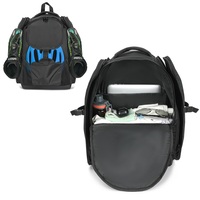 Chaussures de patinage de vitesse Ice Quad sac de voyage sac à dos de patin à roues alignées multi-sport avec poche pour casque