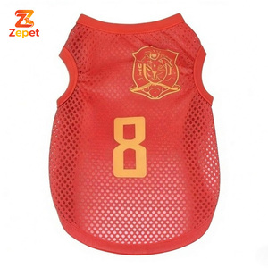 Maillots de chien personnalisés, t-shirts pour <span class=keywords><strong>animaux</strong></span> de compagnie durables et confortables, vêtements de sport imprimés pour l'été et l'hiver pour les chiens - Product Image 3