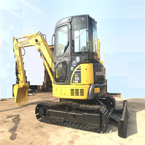 Used Komatsu Crawler PC55 Excavator Komatsu Pc55mr Pc56 Pc35mr Pc40mr Pc78us Komatsu 5 Ton <b>Mini</b> Excavator for Sale - Product Image 1