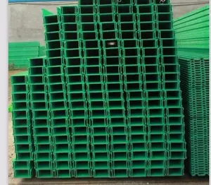Hoge Kwaliteit Frp Grp Kabel Ladder Kabel Trunking Tray Met Cover Massaproductie