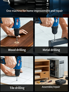 <span class=keywords><strong>Trapano</strong></span> <span class=keywords><strong>Avvitatore</strong></span> <span class=keywords><strong>a</strong></span> Percussione con Cavo DongCheng e Motore <span class=keywords><strong>a</strong></span> Spazzole, Velocità Variabile, Utensile Elettrico Fai-da-te Z1J-FF04-13 - Product Image 6