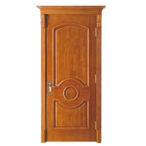 Cửa gỗ nội thất gỗ sồi rắn cổ điển cửa gỗ sồi nội thất cửa gỗ cho ngôi nhà - Product Image 4