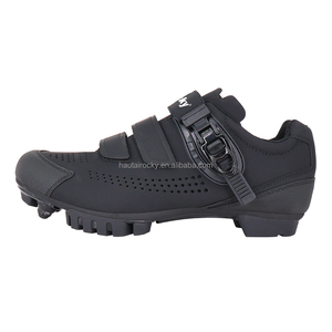 Ventes chaudes, faible MOQ, logo et design personnalisés OEM, boucle réglable, semelle en caoutchouc durable, chaussures de cyclisme VTT, chaussures de sport. - Product Image 1