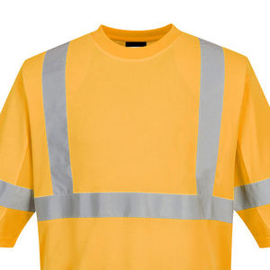 Camisa de Seguridad Reflectante con Visibilidad de 360°, Certificación ANSI/ISEA 107 Clase 2/3, 100% Poliéster para Hombres en Construcción y Tráfico - Product Image 4