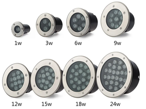 Lampes LED encastrées de jardin en acier inoxydable étanches IP66 24V 9W de haute qualité pour usage extérieur souterrain, directement de l'usine, garantie 2 ans - Product Image 5