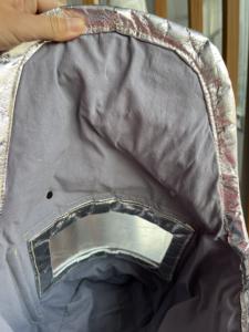 Combinaison de travail anti-chaleur radiante, en aluminium composite de qualité 1000 Centi, isolation thermique, ignifuge, résistant aux hautes températures - Product Image 4