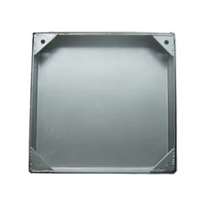 Factory Sales Stainless Steel Recessed Manhole Cover Square Manhole Cover Steel Grating Cover