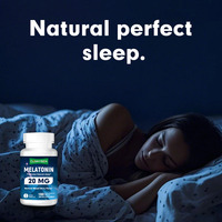Meilleures ventes Comprimés de mélatonine de bonne qualité avec niacine Favorise le sommeil naturel et soutient le sommeil Comprimés de qualité Complément alimentaire