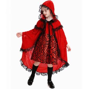 Disfraz de Caperucita Roja para Niños, Disfraz de Halloween, Disfraz de Fantasía, Disfraz de Cuento de Hadas para Niños - Product Image 5