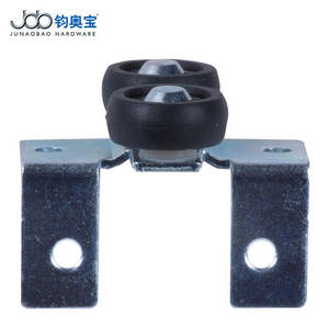 Junaobao cửa trượt con lăn nhựa trên phụ kiện giá rẻ đồ nội thất phần cứng con lăn bánh xe lăn cho đồ nội thất - Product Image 4