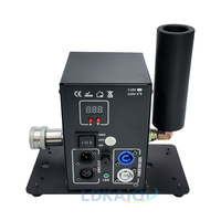 Canon à jet de CO2 simple face 200W DMX512, effet de pulvérisation 8-10m, 110-240V, machine à brouillard pour scène et fête