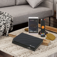 Amlogic Android 13 Personalizado S905X3 WiFi de Doble Banda para Centro de Transmisión Multimedia, TV Box de 4GB con Control Remoto para Uso en Oficina