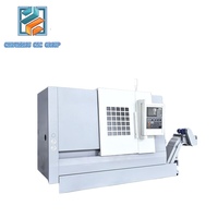 Centre d'usinage 4 axes pour pièces médicales de précision TCK63Y-3000, tour CNC à lit incliné axe Y, 8 broches, commande KND, haute précision, entraînement direct