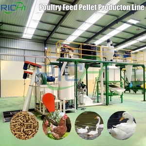 Ligne de production complète de granulés alimentaires pour trèfle camée animal de Chine 1-10 t/h à vendre - Product Image 3