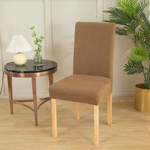 Coprisedie Elasticizzati di Alta Qualità in Tinta Unita, <span class=keywords><strong>Fodere</strong></span> <span class=keywords><strong>per</strong></span> <span class=keywords><strong>Sedie</strong></span> in Spandex e Poliestere <span class=keywords><strong>per</strong></span> Sala da Pranzo e Soggiorno - Product Image 6