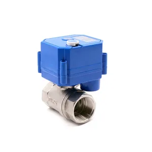 Válvula solenoide elétrica motorizada, 5v 12v 24v 220v 2 vias e 3 vias de bronze e pvc sus304 dn15 dn 20 dn25 dn32 dn40 dn50