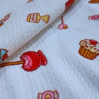 Liverpool Balle Cheveux Arc Tissu Polyester Jersey Impression Écologique Sans Quantité Minimale De Commande Personnalisé Vêtements De Bébé En Tricot 100% Polyester Shaoxing
