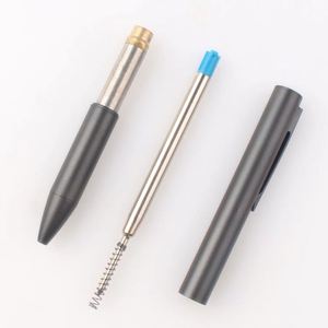 Promotion Personalized Luxy Heavy Black Matte Metal Ball <b>Pen</b> With Custom Logo Business Advertising Printing for Stationery Gifts - Product Image 6