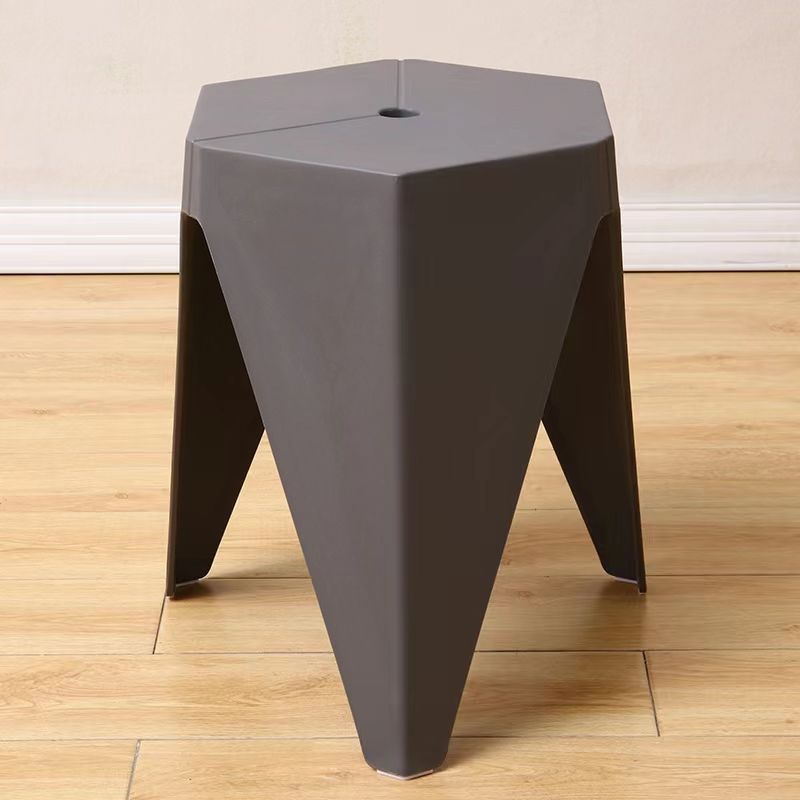 Dark gray - Bestselling hexagonal stool