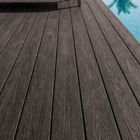 Dalles de terrasse en composite WPC aspect bois haute performance pour jardin et extérieur - Dalles de terrasse WPC imperméables