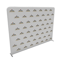 Support d'affichage personnalisé 8x8 pieds pour stand d'exposition, toile de fond de photomaton, housse de coussin, affichage en tissu tendu