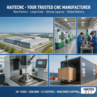 Centre d'usinage vertical CNC VMC955 pour la fabrication métallique, équipement de fraisage robuste