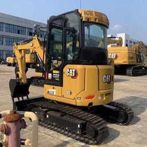 รถขุดขนาดเล็ก Caterpillar 303 CR มือสอง ขนาด 3 ตัน ระบบไฮดรอลิก แบบตีนตะขาบ ชั่วโมงการทำงานต่ำ เครื่องยนต์ ปั๊ม มอเตอร์ - Product Image 3