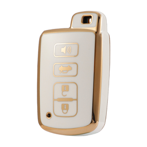 Coque de protection pour <span class=keywords><strong>clé</strong></span> de voiture en TPU souple de qualité supérieure pour Toyota Avalon camry COROLLA RAV4 Grand Highlander porte-clés sac porte-clés - Product Image 1