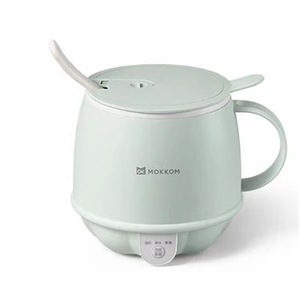 Taza de leche eléctrica Mokkom, taza de cerámica con control táctil de 383ml y ajuste de temperatura para uso en el hogar y la oficina - Product Image 3