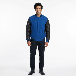 High Quality Autumn Varsity Jacket For Men Loose Fit Varsity Jacket At Reasonable CollegeBaseballjacket for men - Product Image 1