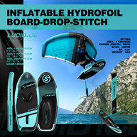Kit de wing foil gonflable au design exclusif, ensemble de planche hydrofoil gonflable, wing foil gonflable en carbone pour le surf aquatique