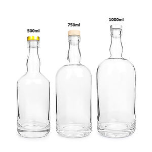 Bouteille de vin et de boisson alcoolisée en verre blanc avec <span class=keywords><strong>bouchon</strong></span>, 500ml, 750ml, 1000ml - Product Image 2