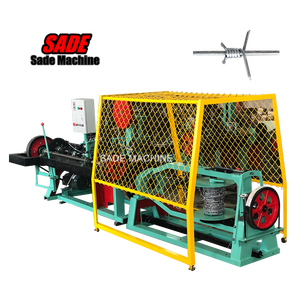 Nuova Macchina Automatica per la Produzione di Filo Spinato con Motore PLC, Bassa Rumorosità, Certificata CE ISO, Marca <span class=keywords><strong>SADE</strong></span>, 120kg/h, 2.2kW - Product Image 4