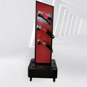 Présentoir d'accessoires pour quincaillerie de magasin de détail, organisateur de rangement pour outils électriques en métal, étagère de rangement pour outils en fer avec revêtement en poudre - Product Image 6