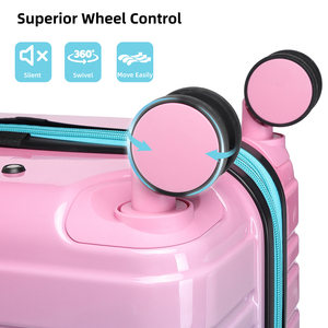 Factory Trolley Travel <strong>Suitcase</strong> Luggage Gradient <strong>Blue</strong> Travel Bags Luggage 6 Set Cotton Candy Lightweight <strong>Suitcase</strong> for Women - Product Image 6