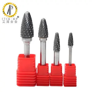 Carbide Burr Tungsten Carbide Rotary File Cutting Burs Tool Rotary Carbide Burrs Solid Carbide Burr Set Grinding Metal Cutters