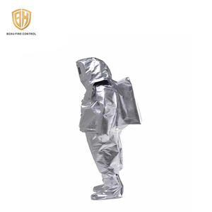 Offre Spéciale Fire Rescue Argent Aluminisé Résistant À La Chaleur Uniforme Séparés <span class=keywords><strong>Pompier</strong></span> Costume Lutte Contre L'incendie Uniforme - Product Image 2