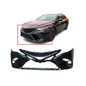 Fit Front Bumper Cover 2018-2020 Toyota Camry Hybrid SE