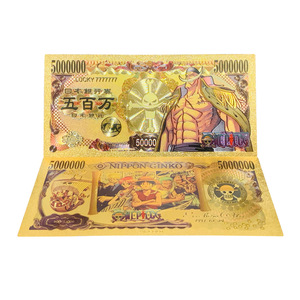 คอลเลกชันธนบัตรทองคำที่ระลึกวันพีซสำหรับเป็นของขวัญสำหรับเด็ก - Product Image 2