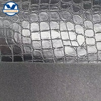 Cuir PU effet crocodile pour veste homme pour vêtement