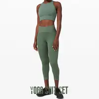 2020 alla moda di Yoga Vestito di Pista Dry Fit Aderente Usura di Forma Fisica Push Up Butt Lift Spandex Delle Donne Vestiti Vestiti Vestiti di Yoga Set