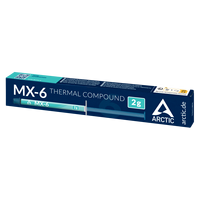 MX-6 ARCTIC (2g) -Pâte thermique ultimate Performance pour CPU- Consoles-Cartes graphiques-Ordinateurs portables-Très haute conductivité thermique