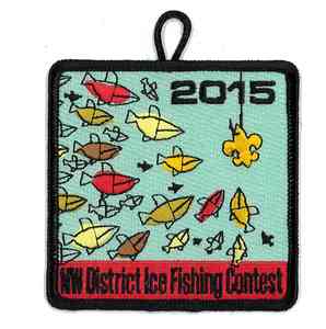 Patchs crochet et boucle en tissu sergé - Product Image 6