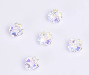 Cristal <span class=keywords><strong>Swarovski</strong></span> 5752 en forme de trèfle fournitures de fabrication de <span class=keywords><strong>bijoux</strong></span> de haute qualité bricolage élégant colliers de mariage mariées avec touche romantique - Product Image 2