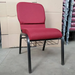 Alta qualità ed economica della sedia moderna all'ingrosso della chiesa del metallo per uso dell'hotel del teatro di casa ufficio - Product Image 1